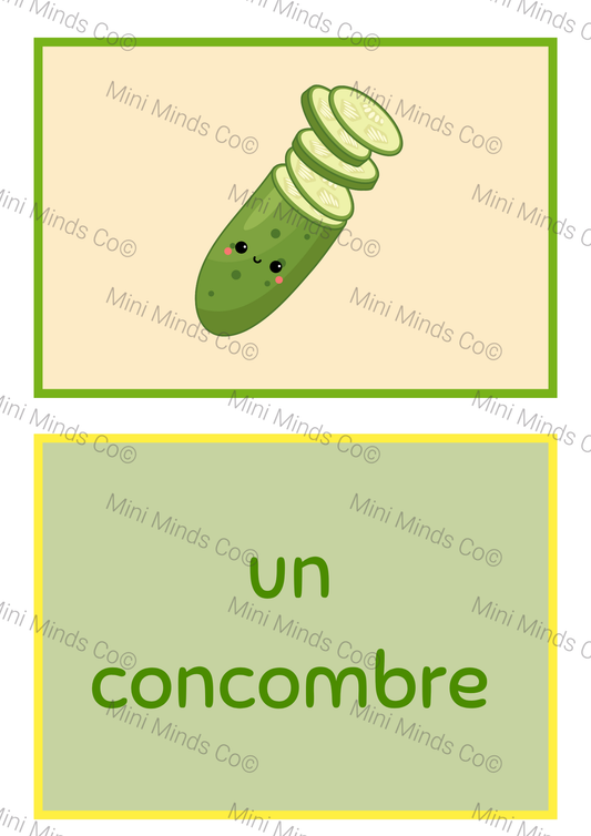 Fruits & Veggies - Flashcards