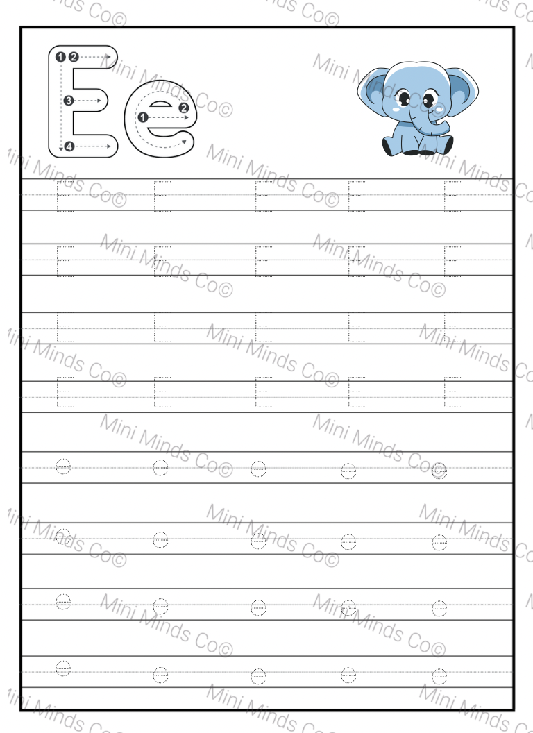 Learn To Write - ABC Tracing