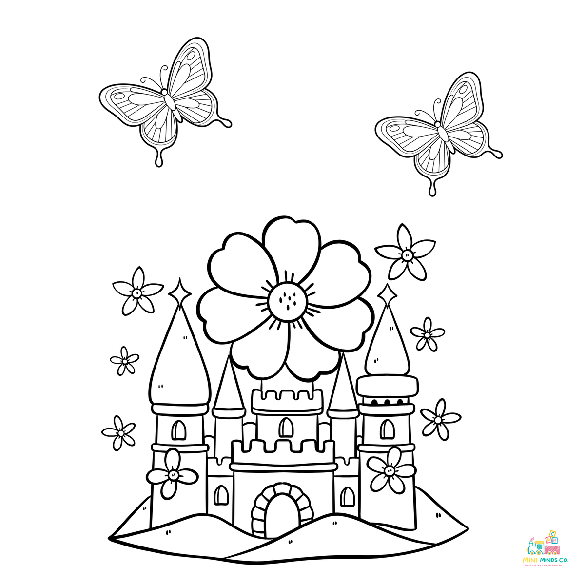 Magical Fairyland Coloring Book