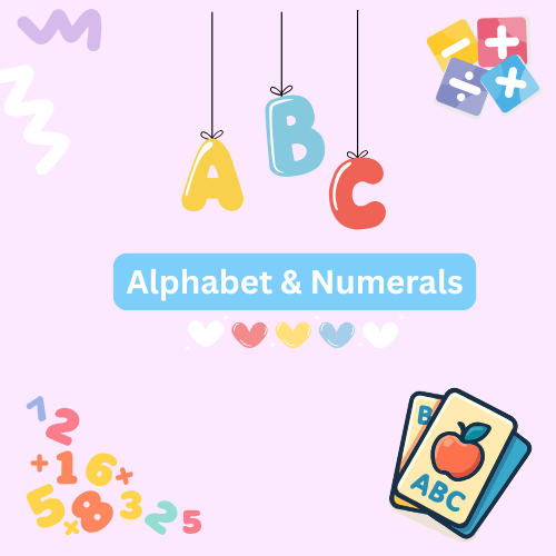 Alphabet & Numerals