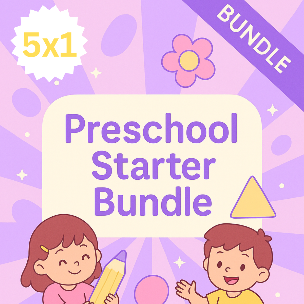 Mini Minds Co preschool printable bundles