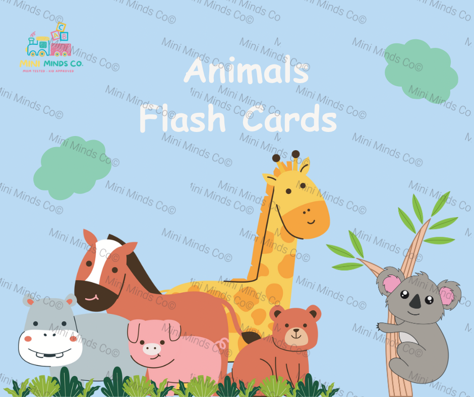 English Animal Flashcards
