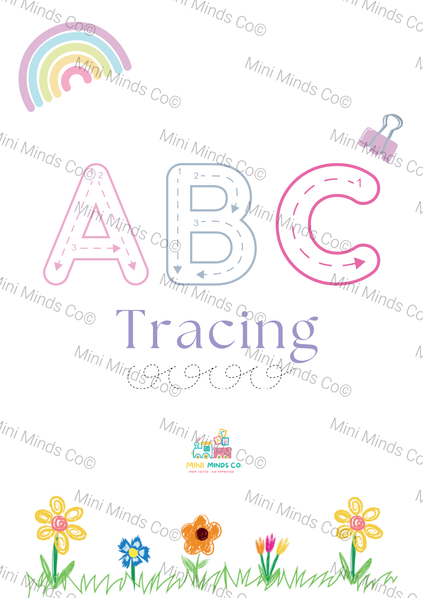ABC Tracing Flashcards