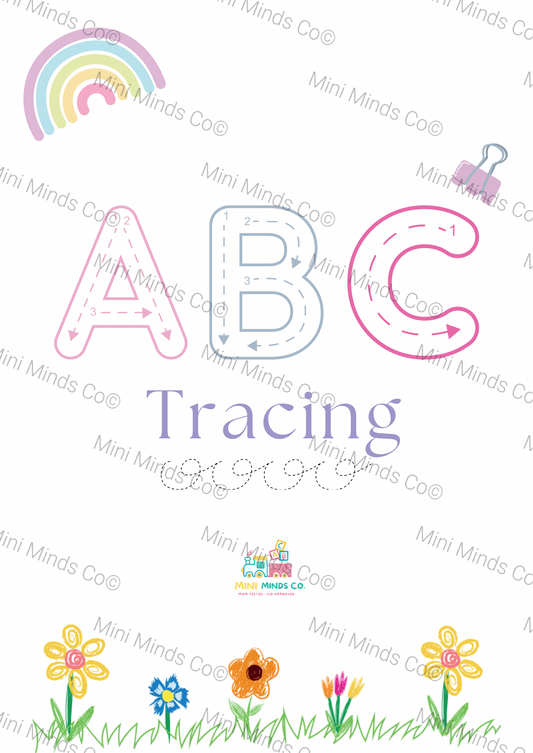 ABC Tracing Flashcards