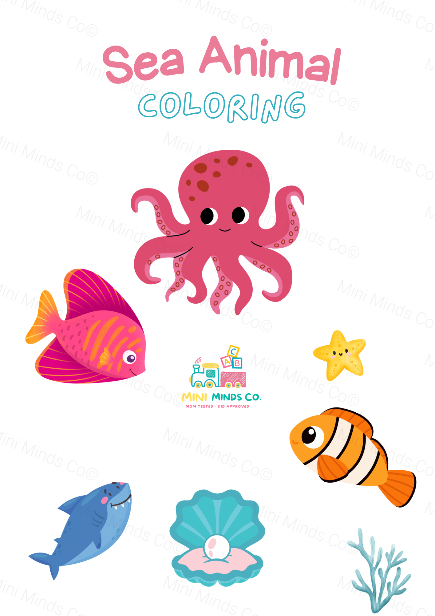 Under The Sea Coloring