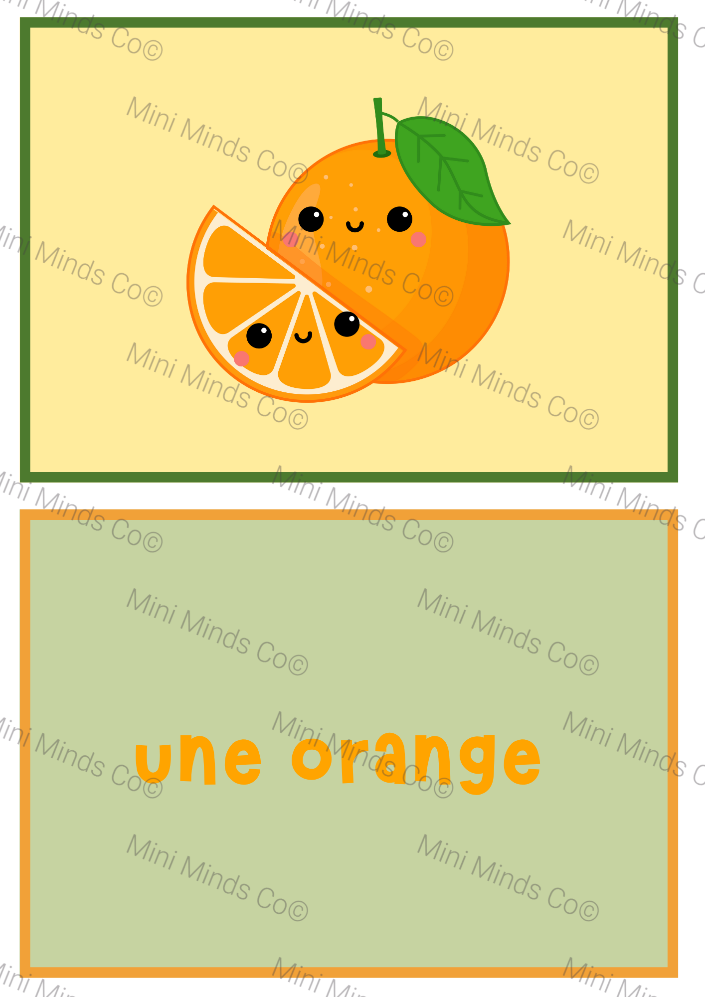 Fruits & Veggies - Flashcards