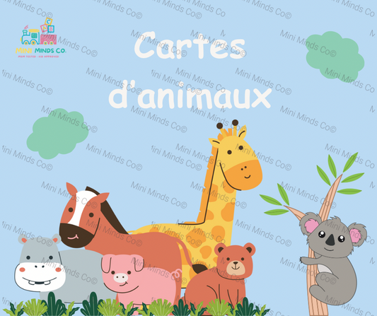 French Animal Flashcards