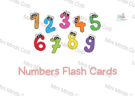0-10 Numbers Flashcards
