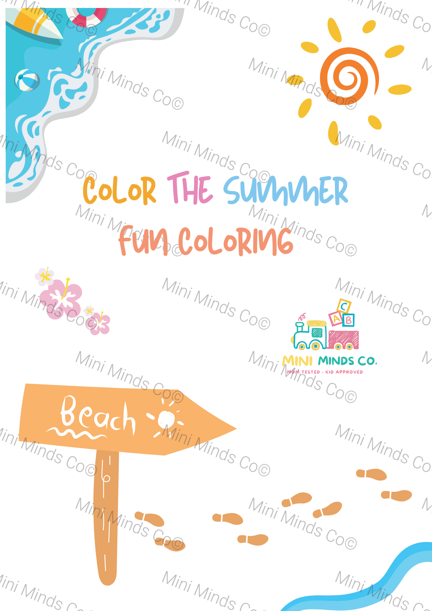 Summer Fun Coloring
