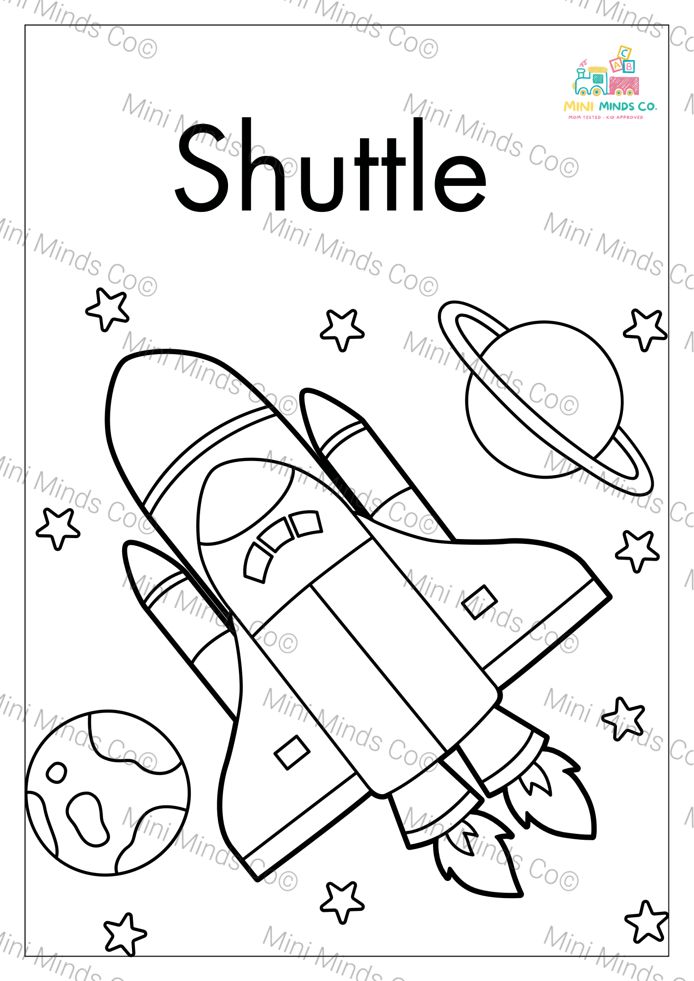 On the Go! – Vehicles Coloring