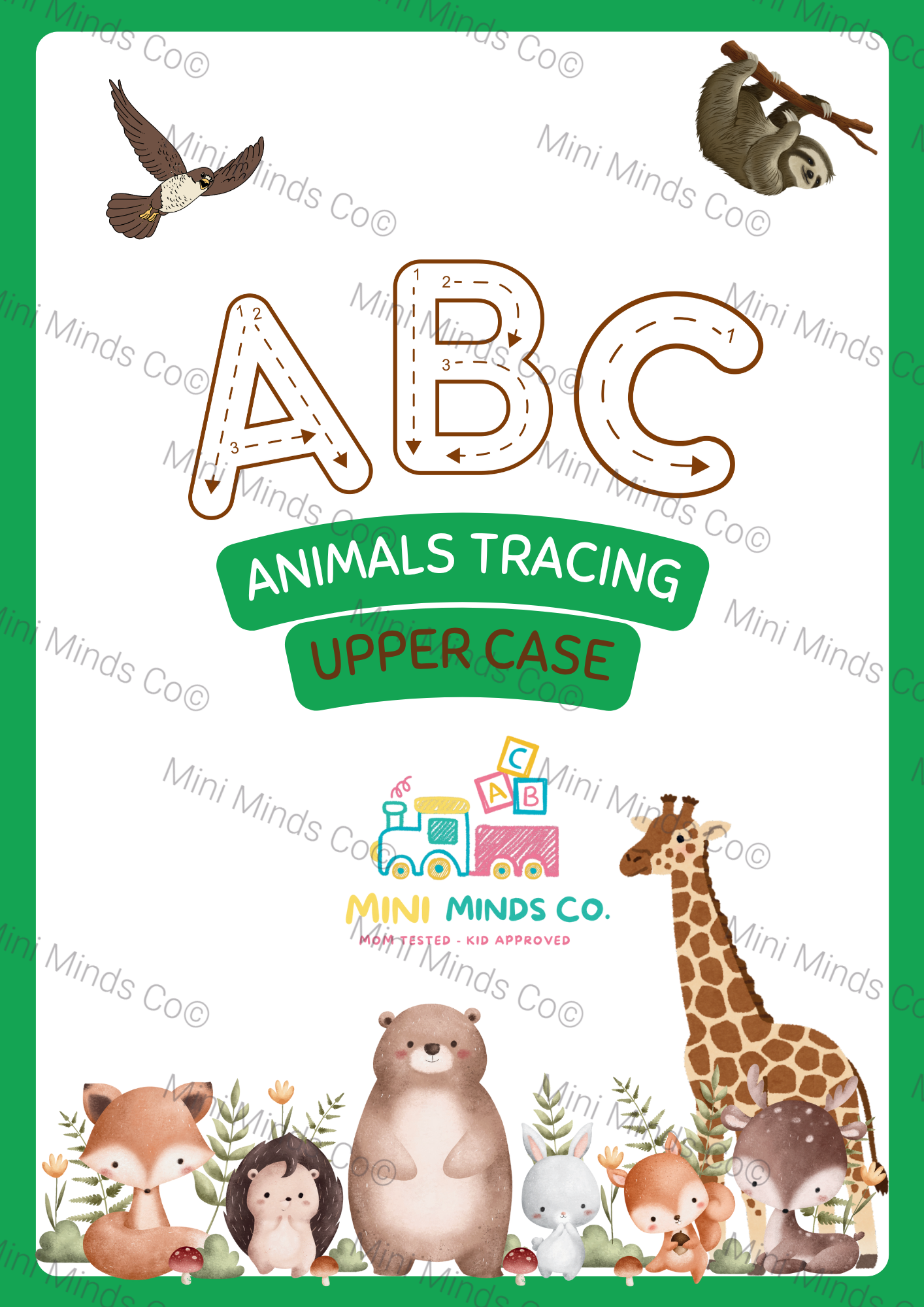 Trace & Roar - ABC Uppercase