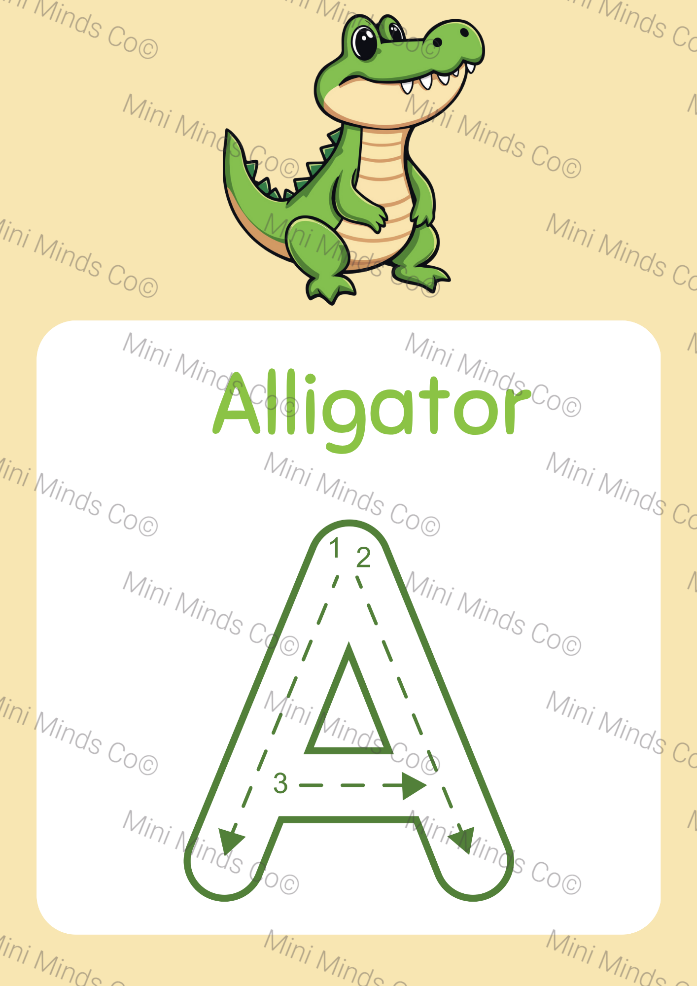 Trace & Roar - ABC Uppercase