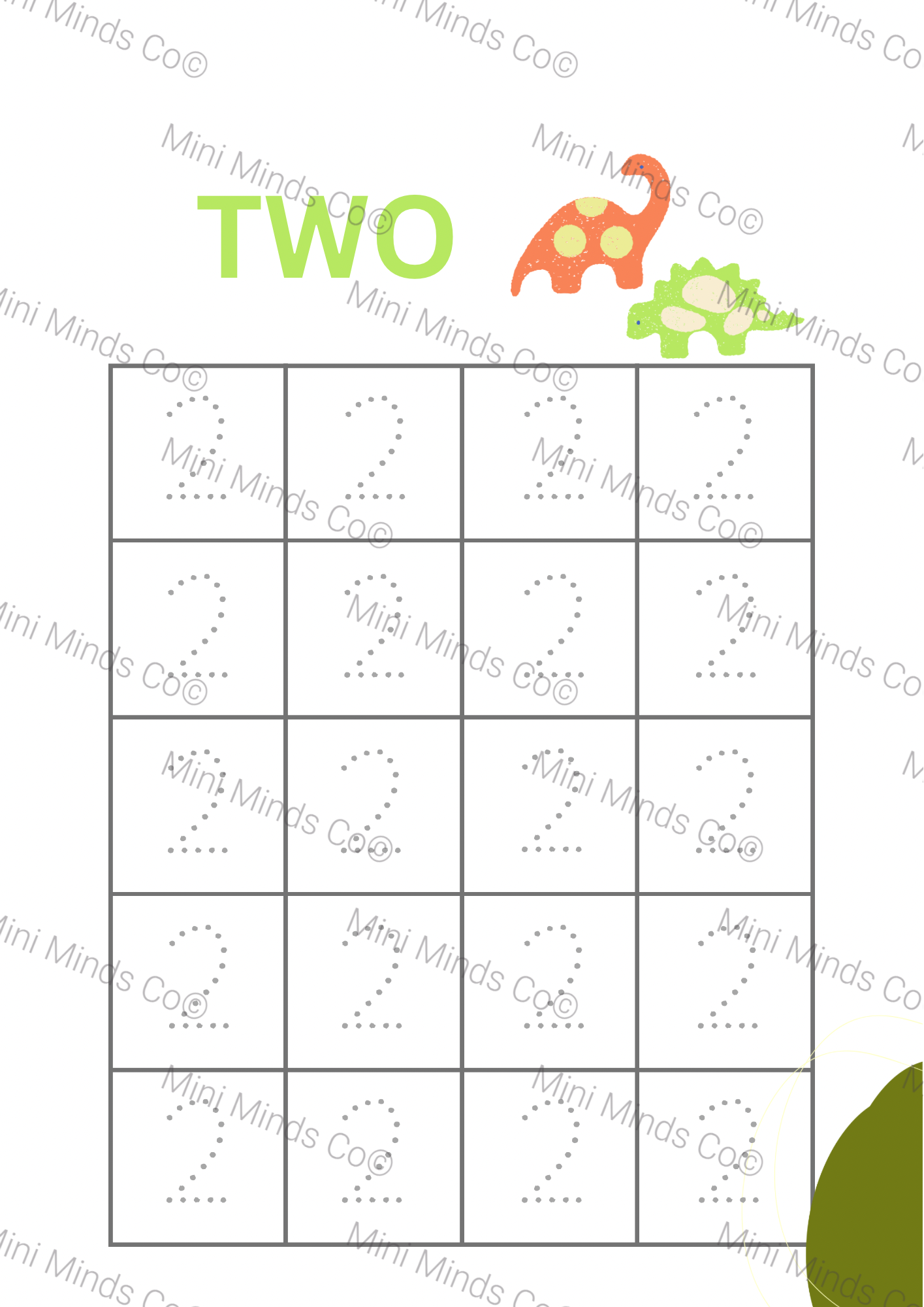 Trace & Count 1-10