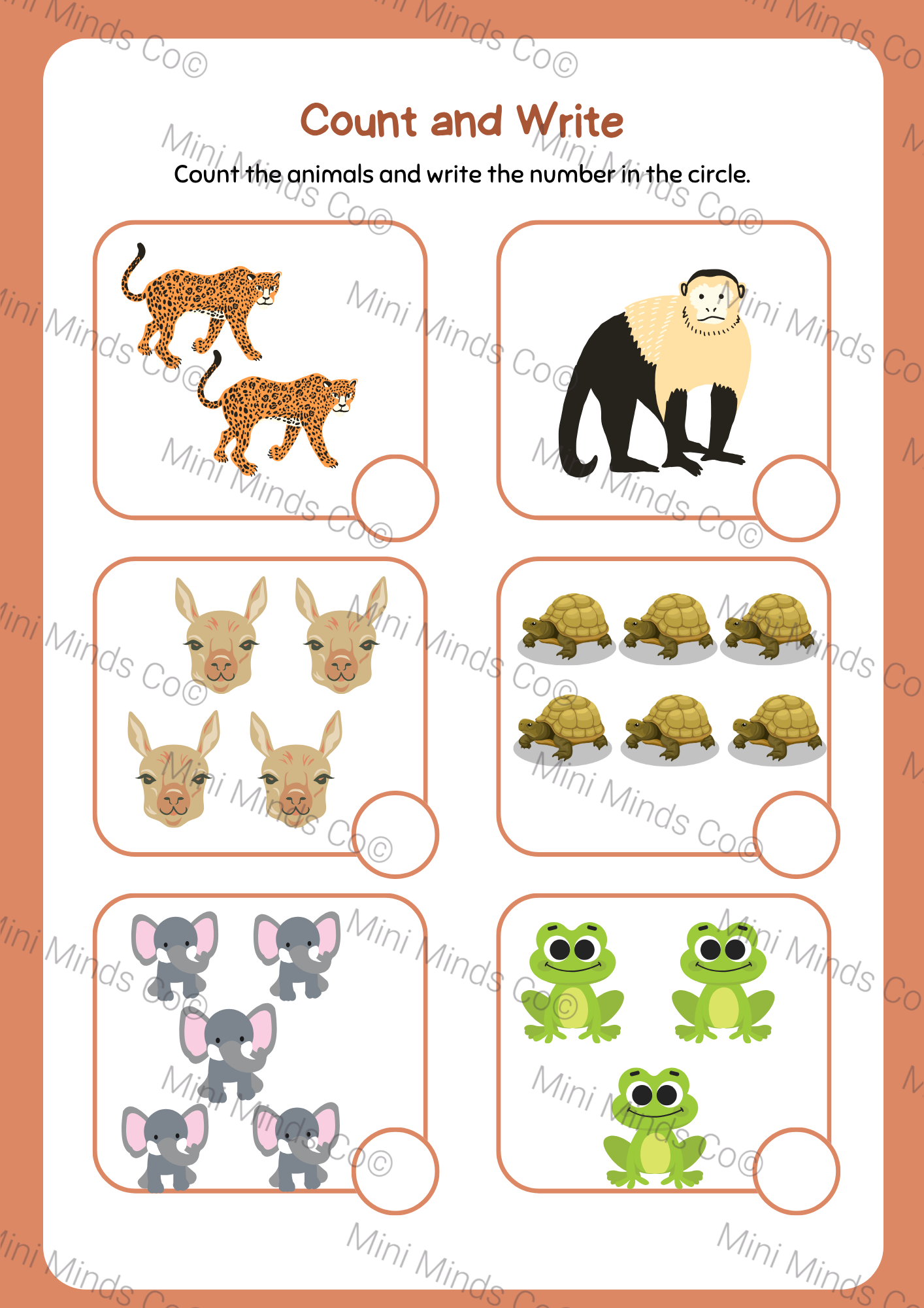 Wild Learning Fun Activity