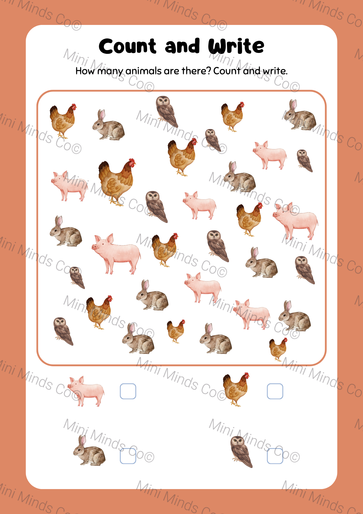 Wild Learning Fun Activity